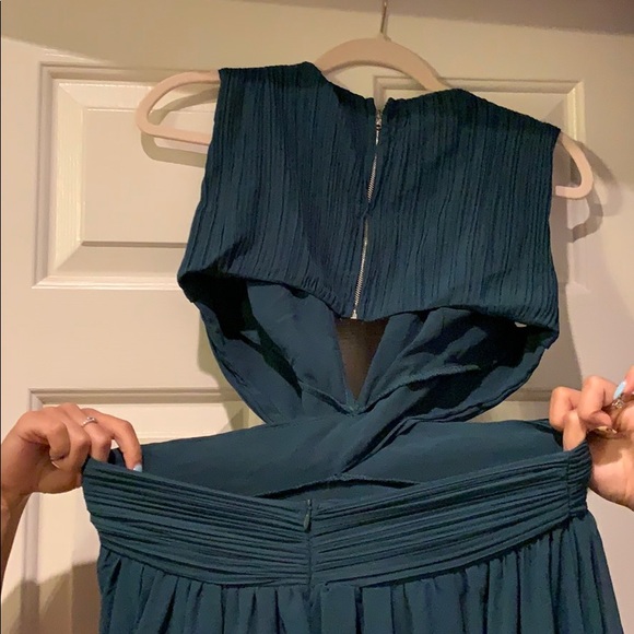 Green maxi formal dress - Picture 4 of 4